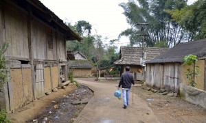 Village life in North Vietnam Mountains