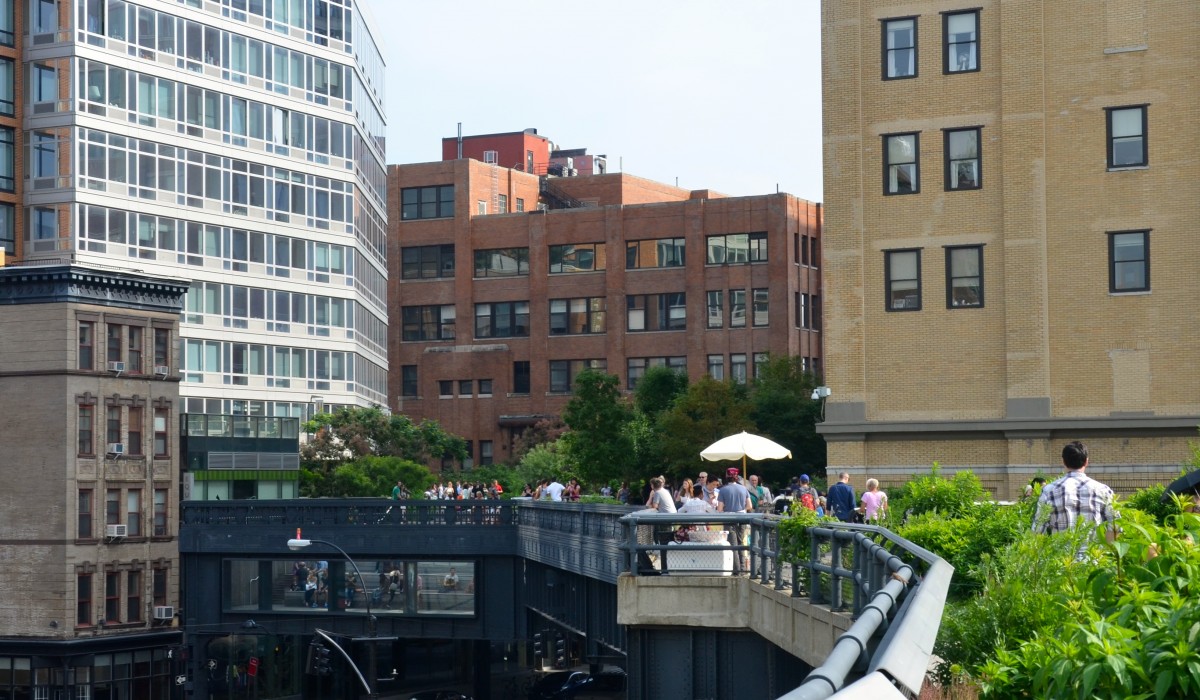 New York High Line Park Walking Tour