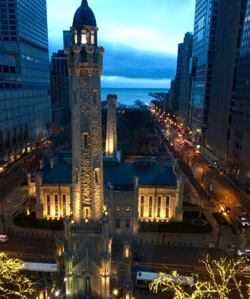 Water Tower in Chicago 