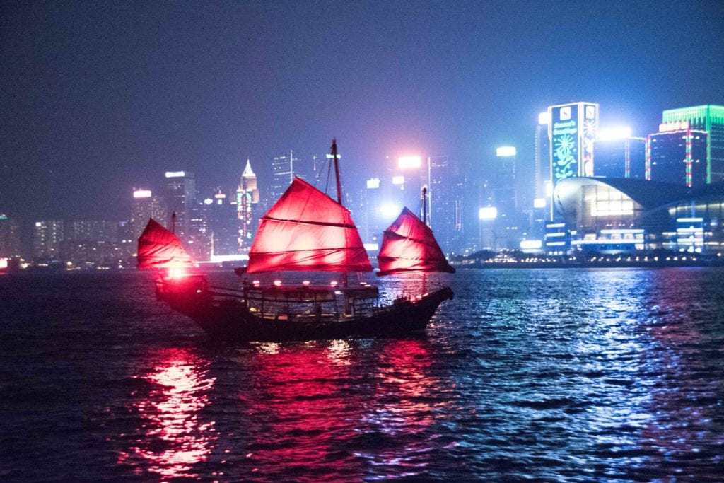 Victoria Harbor, Hong Kong 