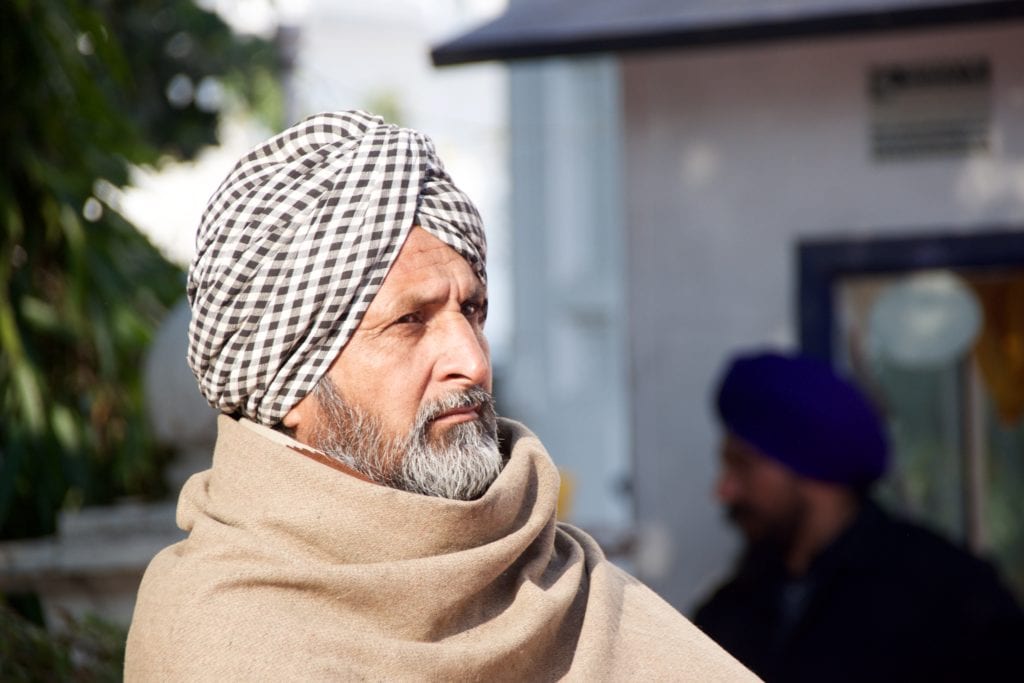 Sikh's at the Golden Temple 