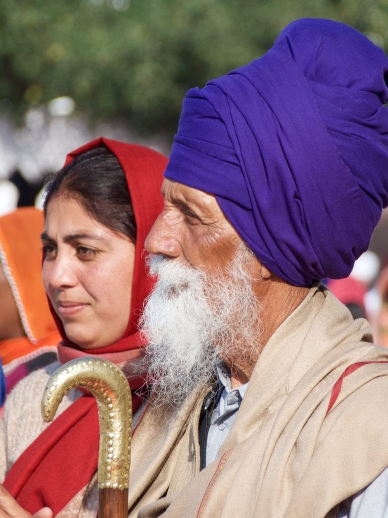 Sikh's at the Golden Temple 