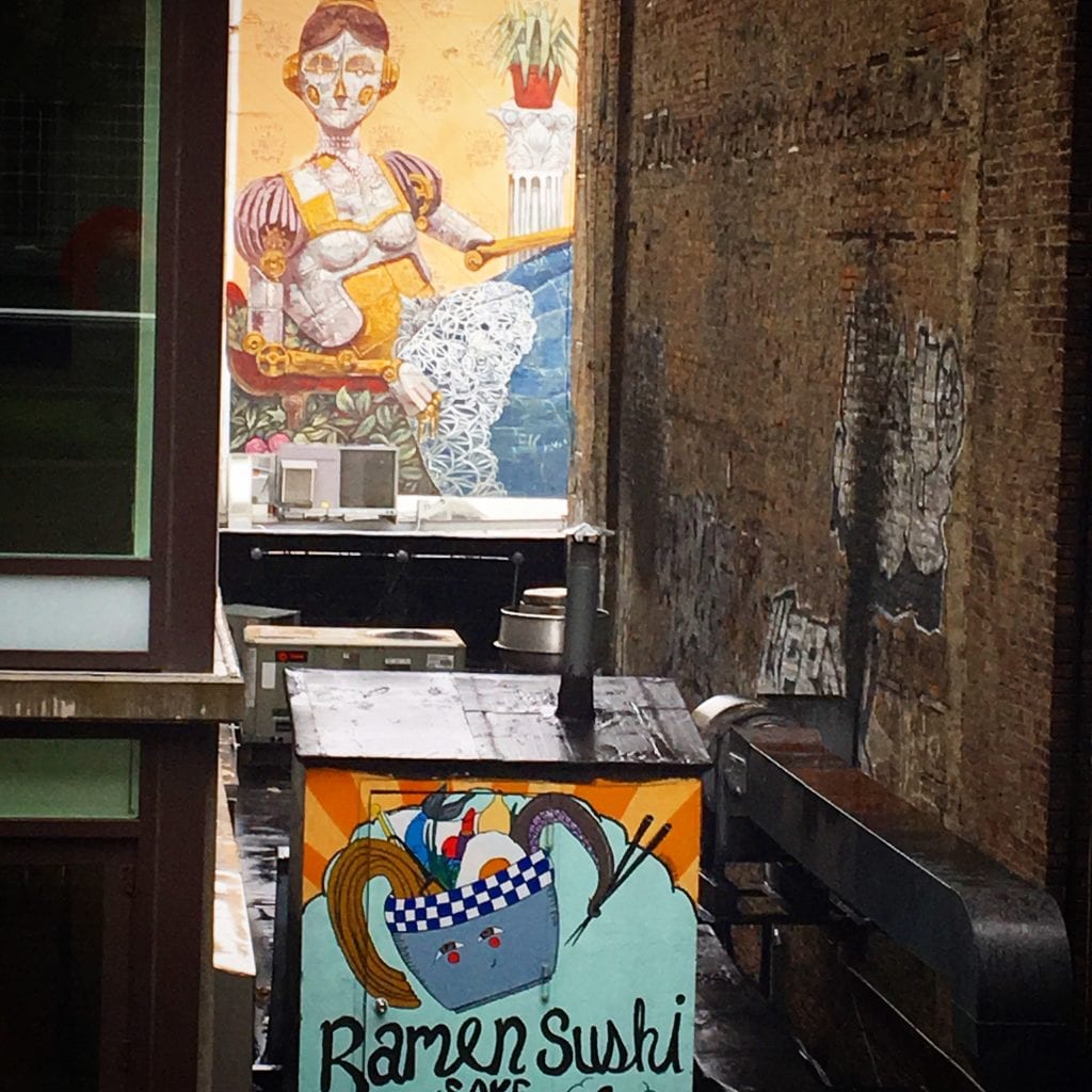 Mural seen from the High Line 