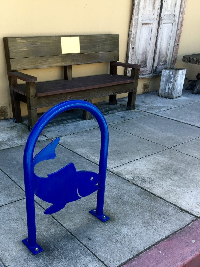 Bike Rack in Half Moon Bay 