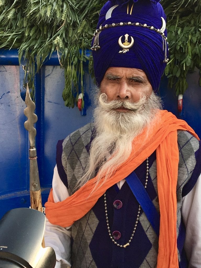 Nihangs at the Hola Mohalla Festival
