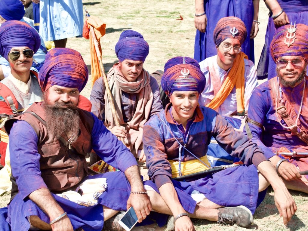 Nihang Warriors at the Hola Mahalla Festival