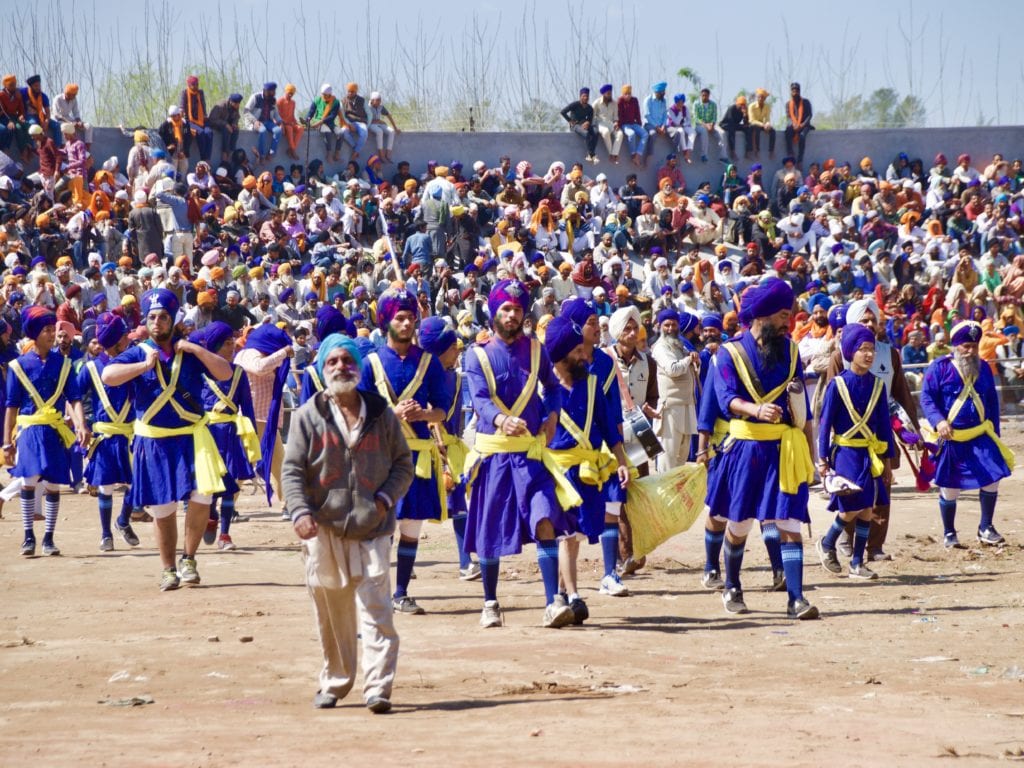 Nihang at the Hola Mohalla Festival