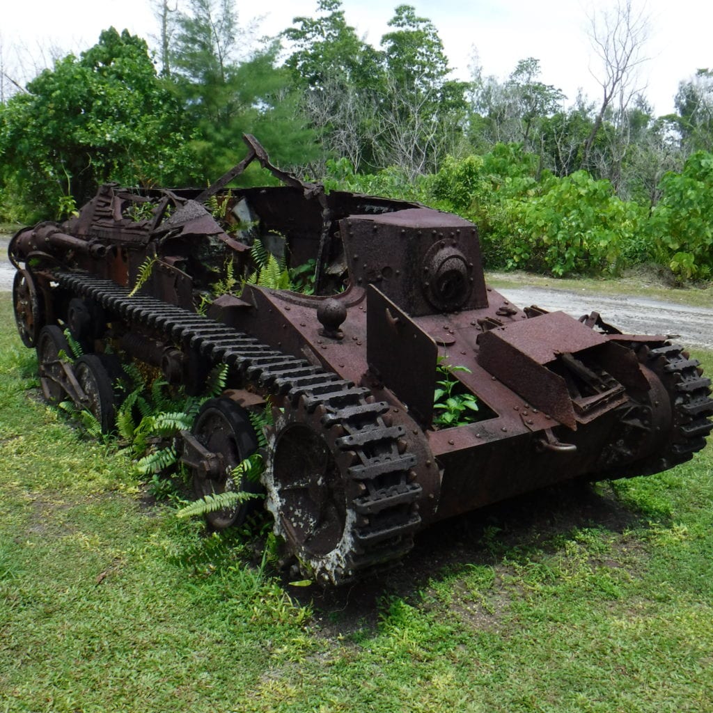 Rusted out Tank 