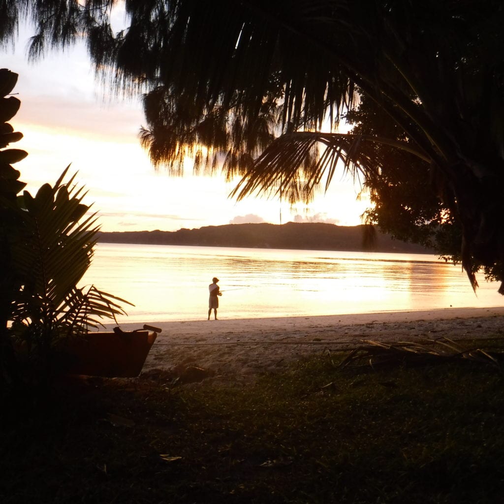 Palau: Sunset