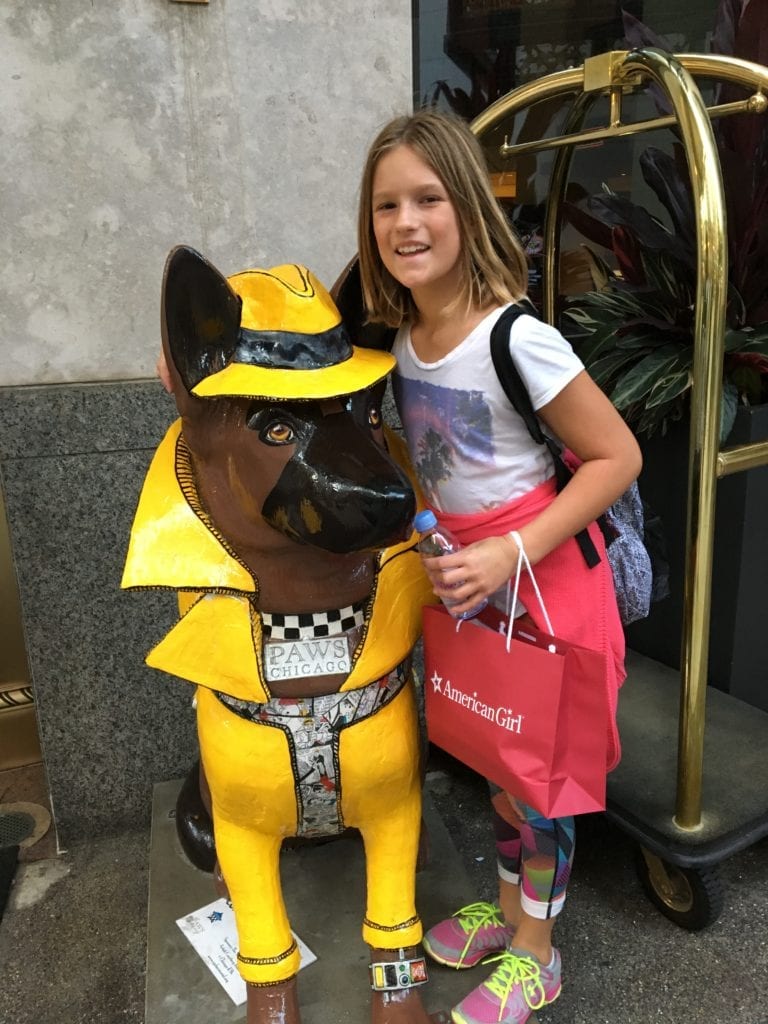 Police Dog Public Art Installation Chicago 