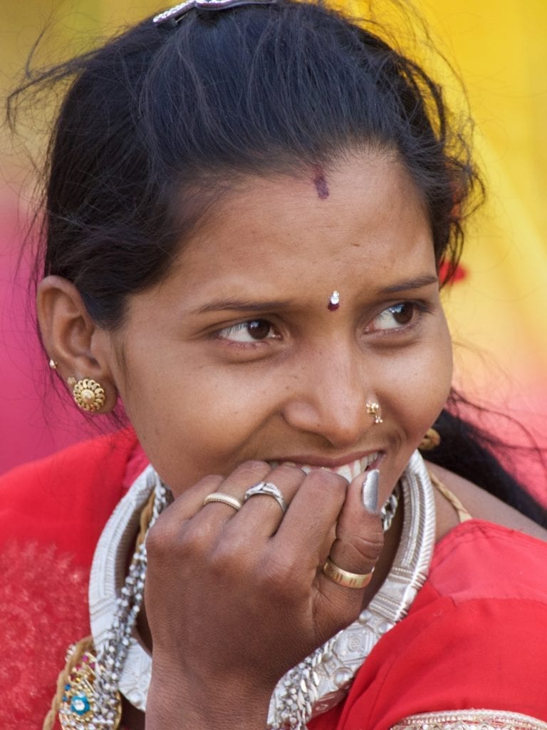 Lovely young lady at the Kavant Fair