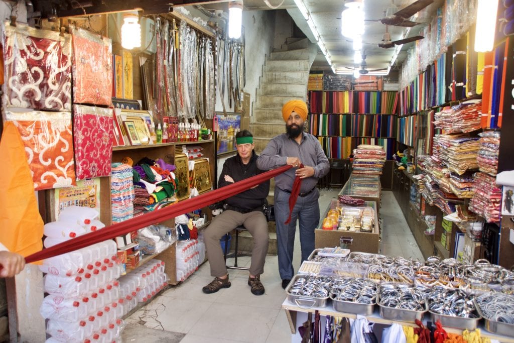 Turban Tying in Amritsar