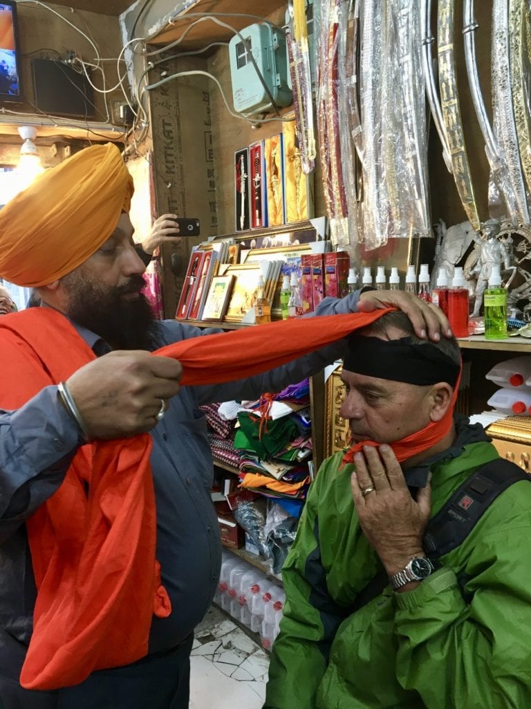 Turban Tying in Amritsar