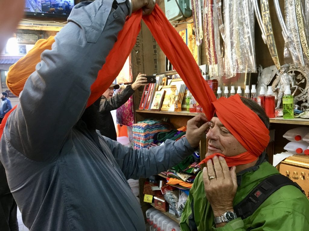Turban Tying in Amritsar