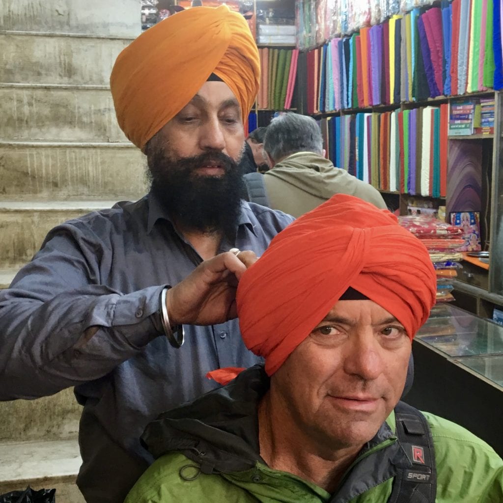 Turban Tying in Amritsar