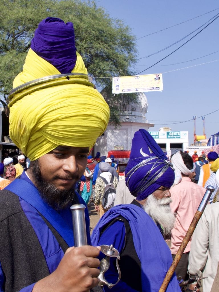 Nihang Turban at Hola Mohalla 