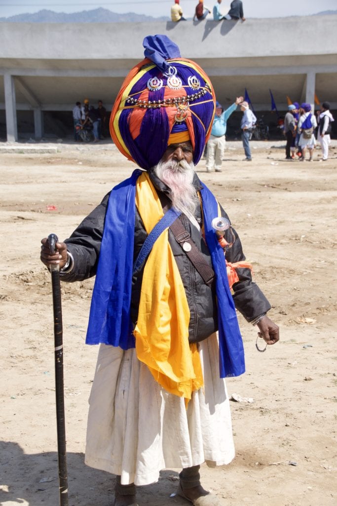 Nihang Turban at Hola Mohalla 