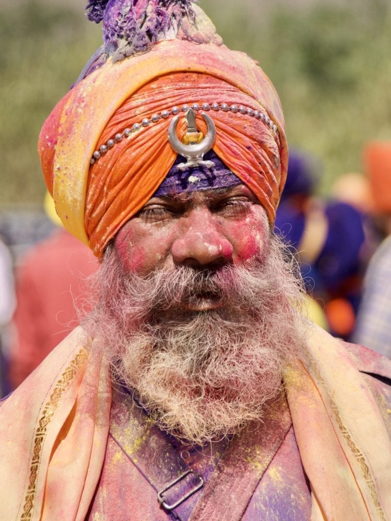 Nihang Turban at Hola Mohalla 