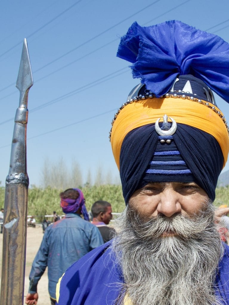 Nihang Turban at Hola Mohalla 