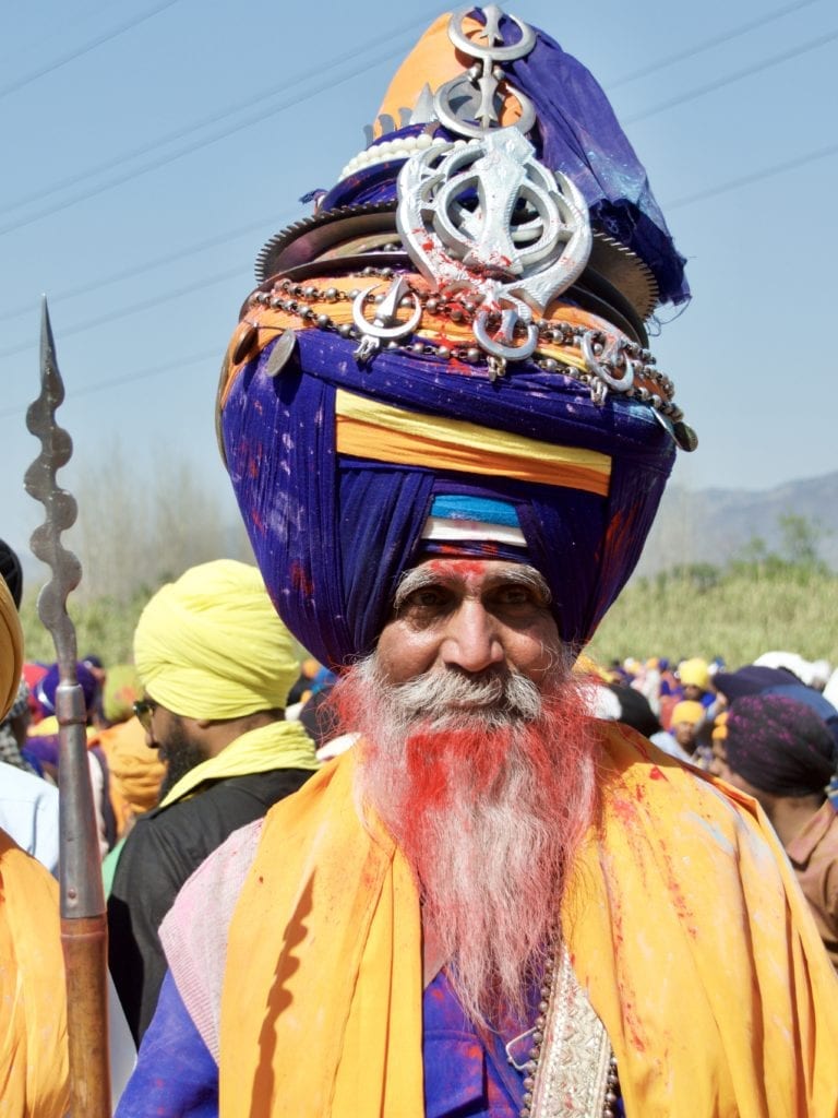 Nihang Turban at Hola Mohalla 