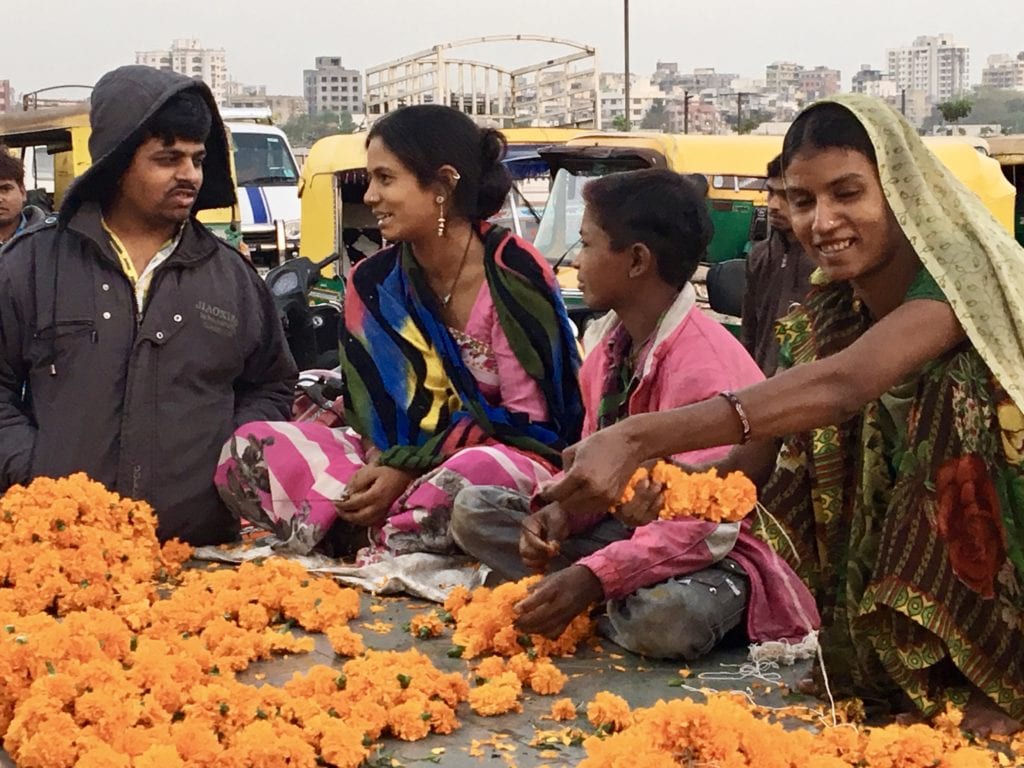 Ahmedabad-Flower Market