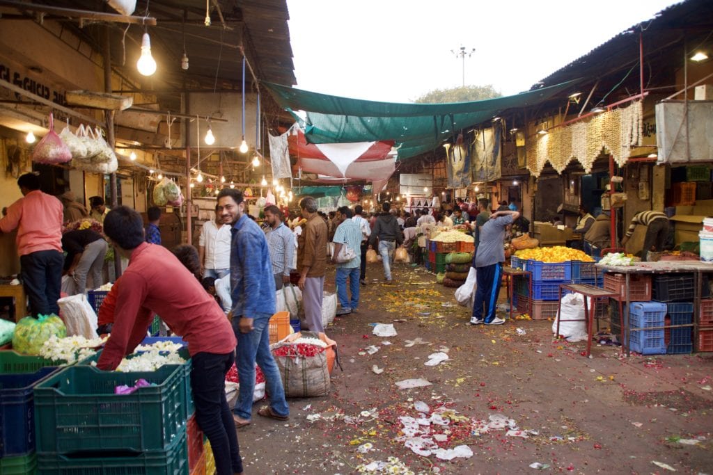 Ahmedabad-Flower Market