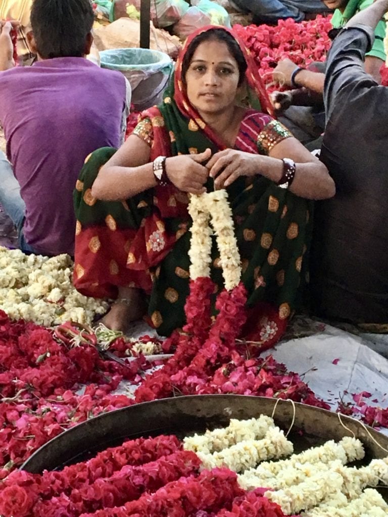 Ahmedabad-Flower Market