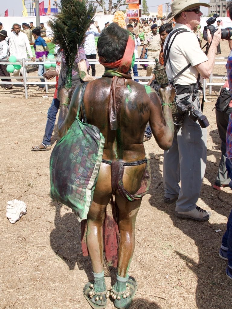 Rathva tribal members at the Kavant Fair 