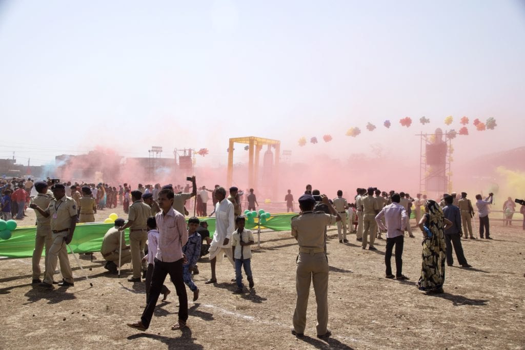 Celebrating Holi style at the Kavant Fair 