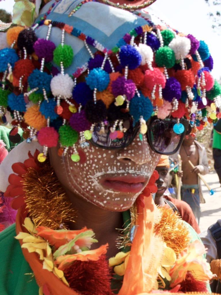 Rathva tribal members at the Kavant Fair 