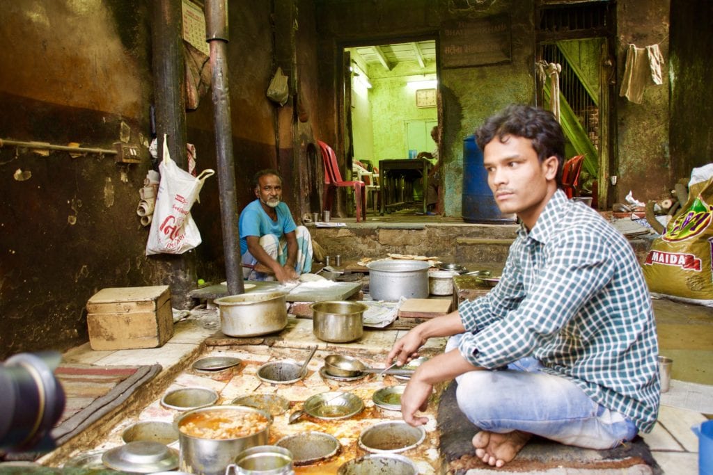 street food in India 