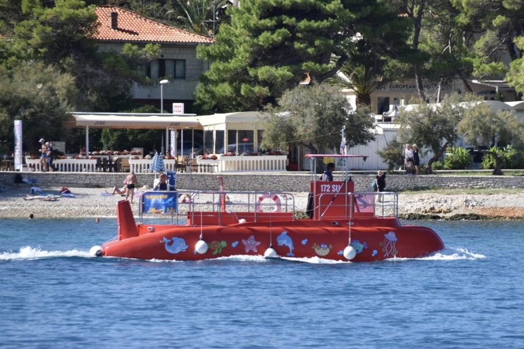 Tourist boat, Croatia 