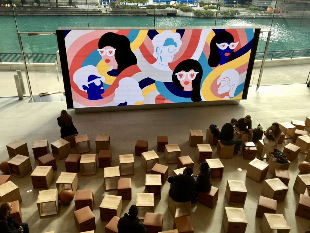 New Apple store in Chicago 