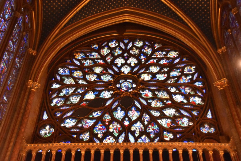 rose window of Saint Chapelle