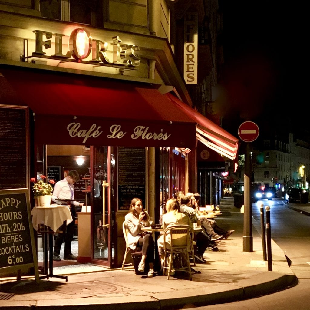 Side walk cafe Paris 