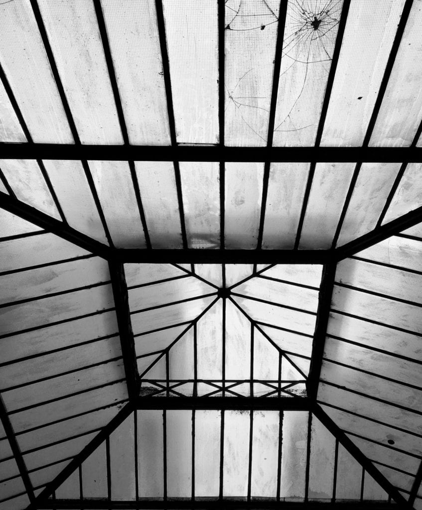 Ceiling Detail of Passage. 