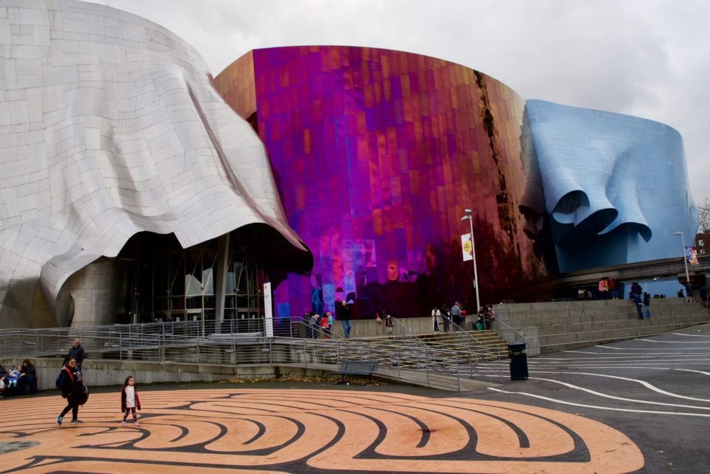 Frank Gehry building in Seattle 