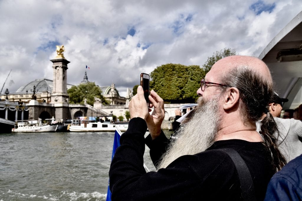 Riding the Batobus, Paris 