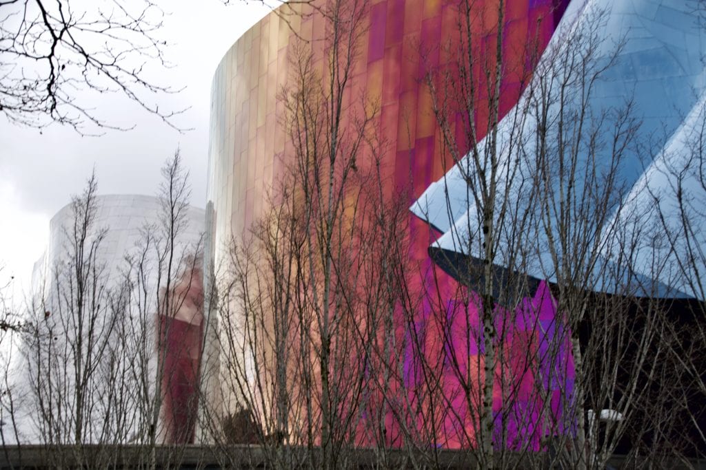 Frank Gehry building in Seattle 