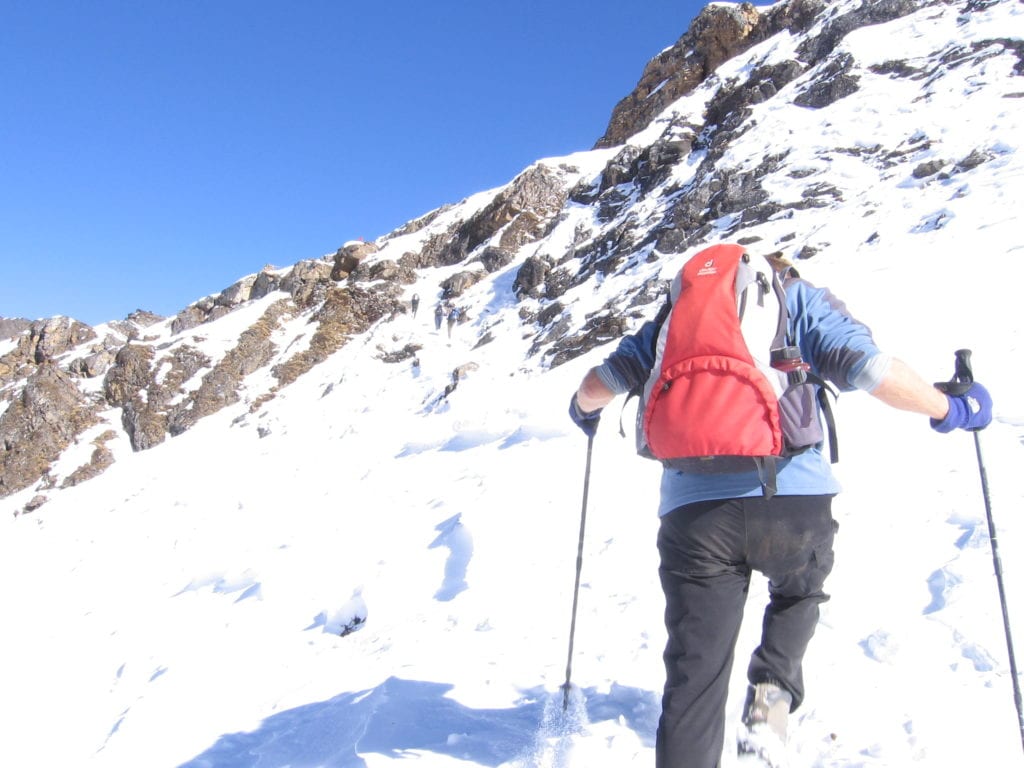 Trekking in Bhutan 