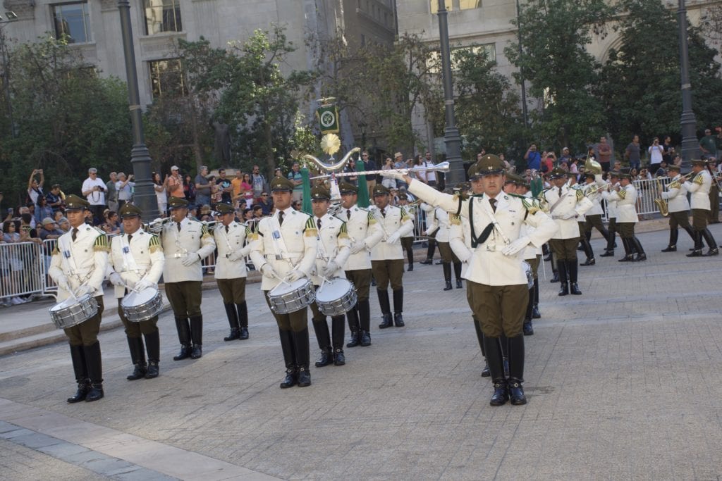 Changing of the Guard Santiago 