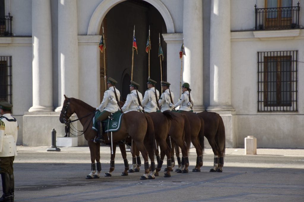Changing of the Guard Santiago 