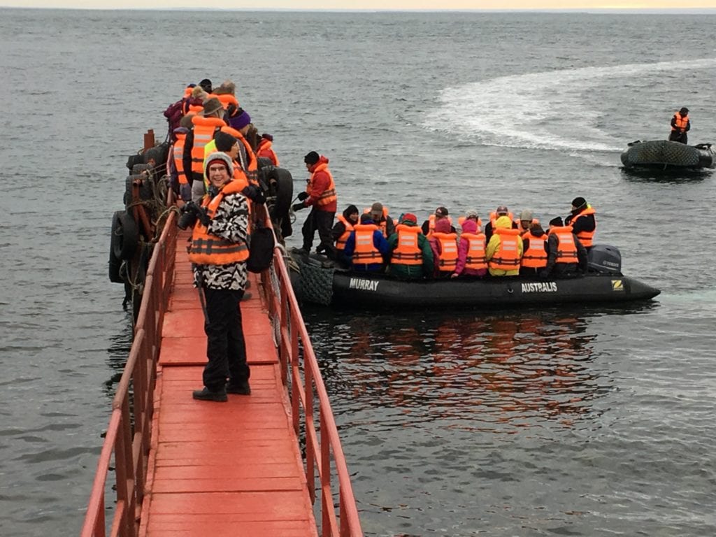 On the Zodiacs South America 