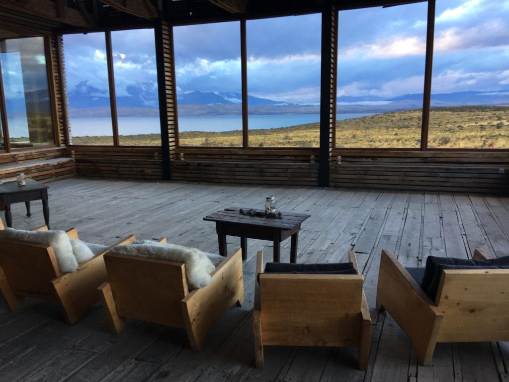 lovely spot to relax at Tierra Patagonia 