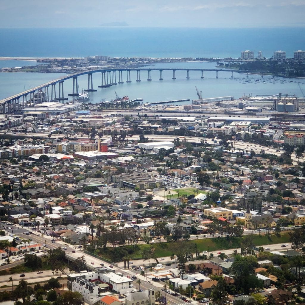 Approaching Coronado 