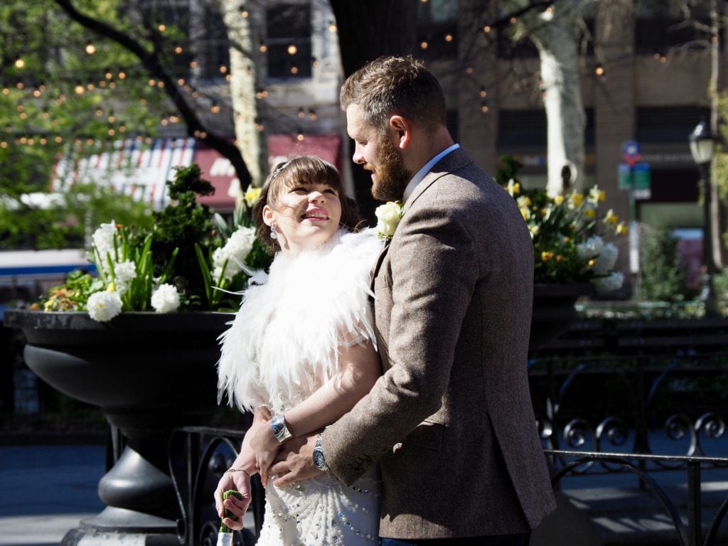 Wedding photo in NYC 