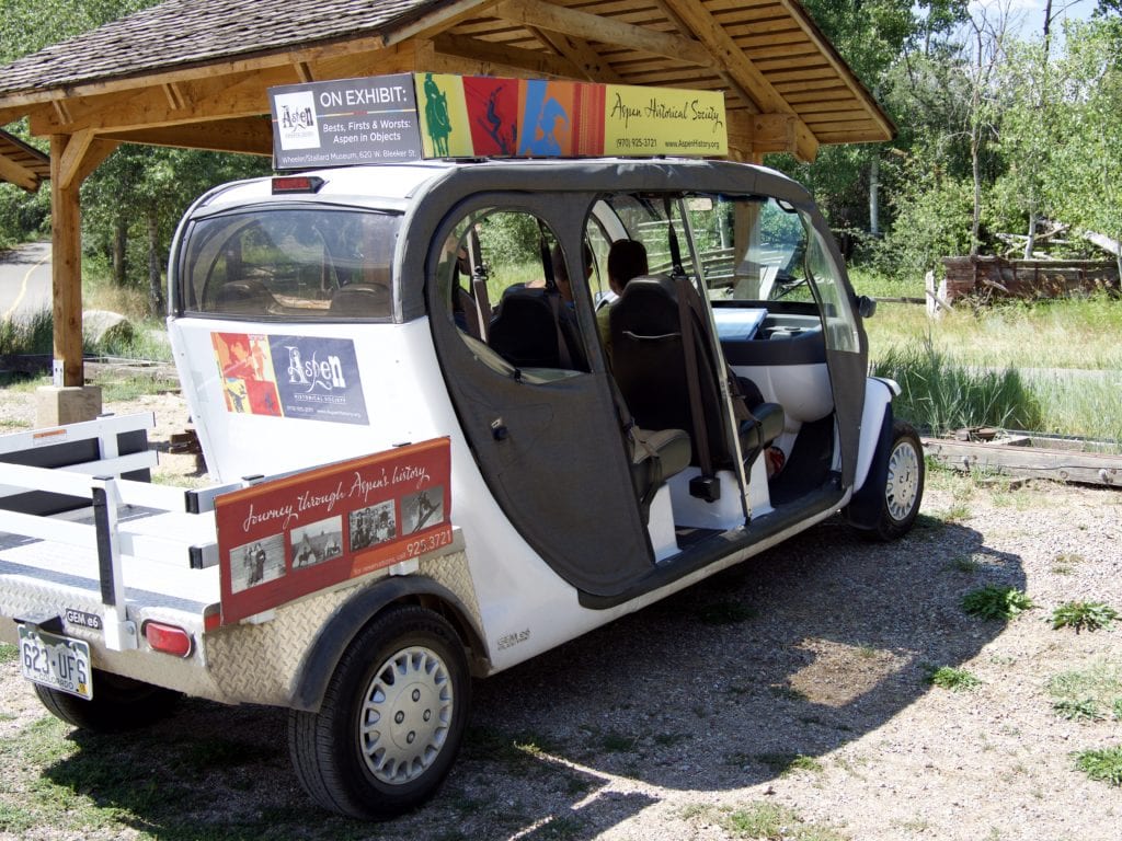 Aspen History Tour Vehicle 