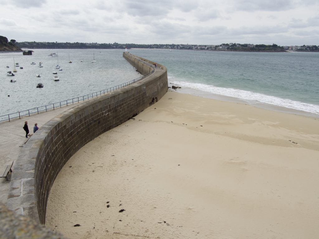 Sea Wall Saint Malo 