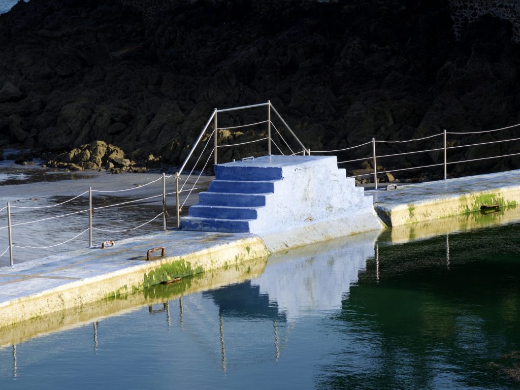 Steps at Fresh Water Pool at Dinard 