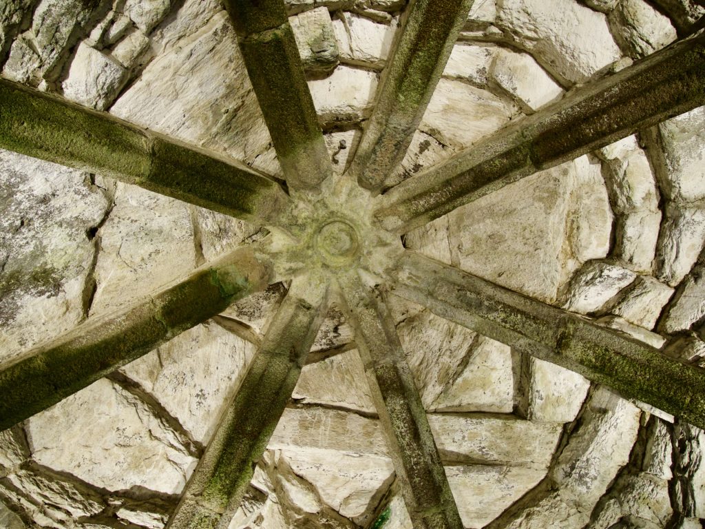 Ceiling of the tower 